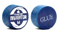Наклейка для кия "Navigator Pyramid Blue" (M) 13мм