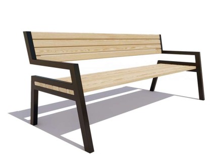 Скамейка уличная «Дубна»