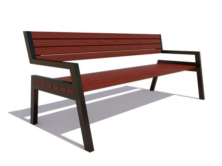 Скамейка уличная «Дубна»