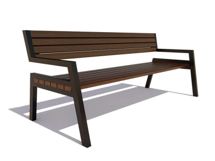 Скамейка уличная «Дубна»