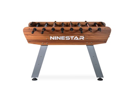 Игровой стол - футбол "PlayOff" (140х73х88см) коричнево-серый Игровой стол - футбол "PlayOff" (140х73х88см) коричнево-серый