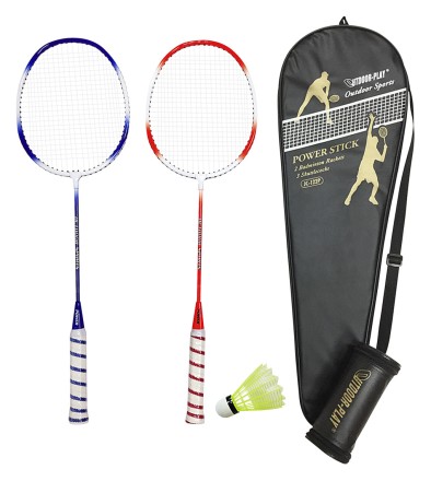 JC-122P Набор для игры в бадминтон, Красный/синий JC-122P Набор для игры в бадминтон, Красный/синий