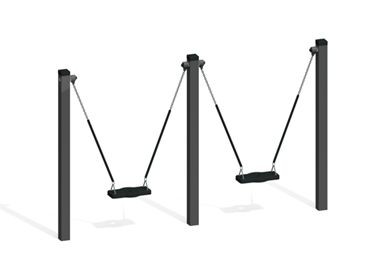 Качели двойные без подвеса КЧР-01