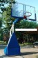 Стойка баскетбольная мобильная складная, игровая, вынос 2,25 м.