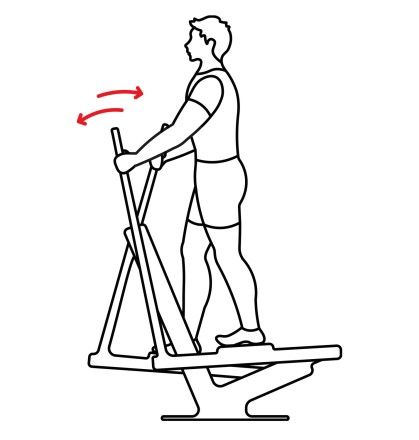 Уличный тренажер 'Эллиптический' УТ-19