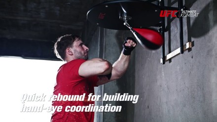 UFC Кожаная груша скоростная 10"х7" (25 см)