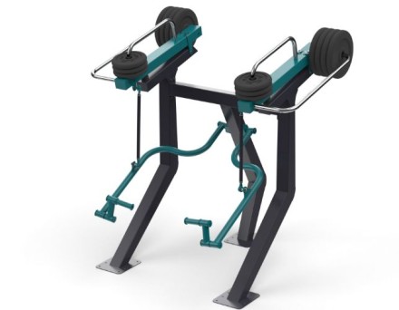  Уличный тренажер Бицепс стоя 