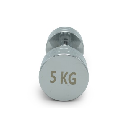 Гантель UNIX Fit PRO круглая хромированная 5 кг / шт. Гантель UNIX Fit PRO круглая хромированная 5 кг / шт.
