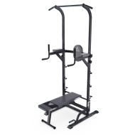 Турник-брусья DFC G-series с прямой скамьей