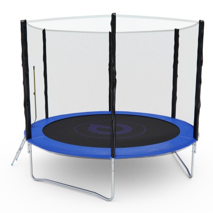 Батут с сеткой DFC PELPO 10ft с лестницей, BLUE Батут с сеткой DFC PELPO 10ft с лестницей, BLUE