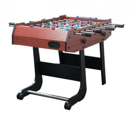 Игровой стол - футбол складной "Maccabi Mini" (121 x 61 x 81 см, махагон)