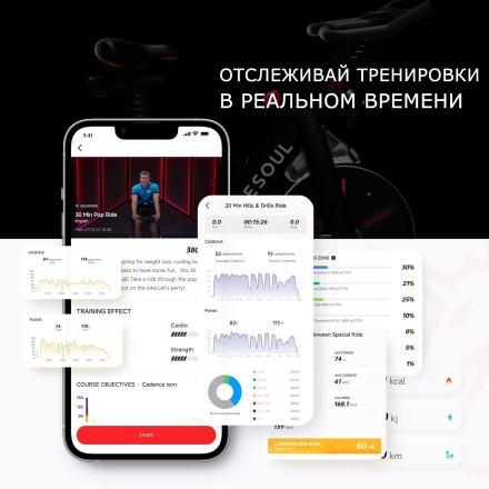 Велотренажер Yesoul Smart M1 WHITE Велотренажер Yesoul Smart M1 WHITE