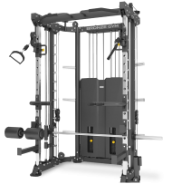 Многофункциональный силовой комплекс со встроенными весовыми стеками профессиональный BRONZE GYM YARD