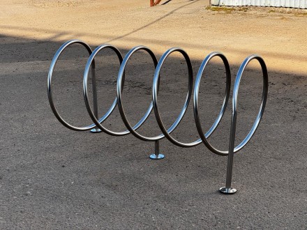 Велопарковка Спираль нержавейка