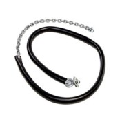 Цепь к круглому сиденью-диску в защитном кожухе ПВХ, длина 2,5 м, толщина 6 мм, нержавейка