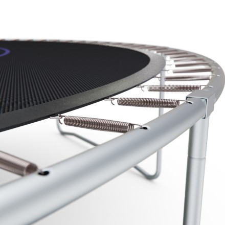 Батут с сеткой DFC PELPO 12ft с лестницей, RED Батут с сеткой DFC PELPO 12ft с лестницей, RED