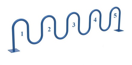 Велопарковка "Трэк" (5 мест)