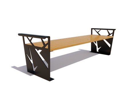 Скамейка «Березка» без спинки