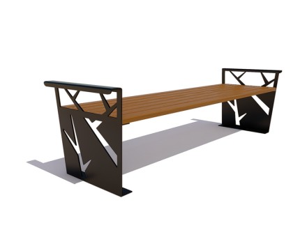 Скамейка «Березка» без спинки