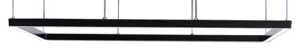 Лампа плоская светодиодная "Rasson Mr.Sung" (черная, белый отражатель, 210х110х6см) Лампа плоская светодиодная "Rasson Mr.Sung" (черная, белый отражатель, 210х110х6см)