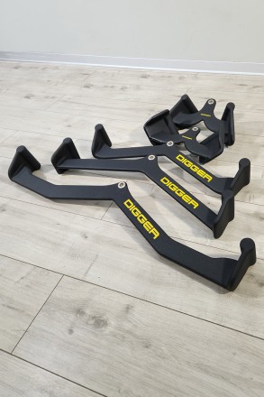 Комплект профессиональных рукояток для тяги (5шт) Hasttings Digger HD61F2A