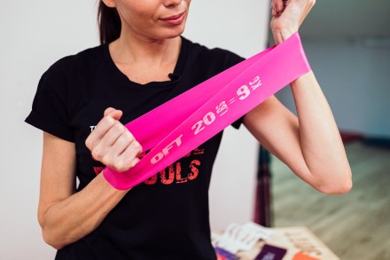 Набор из 4 широких мини-эспандеров