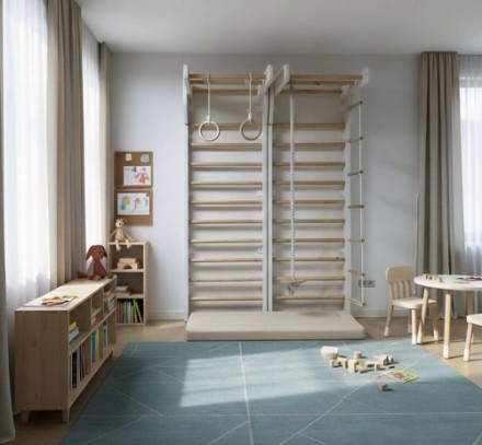 Комплект шведских стенок с турниками 2 шт.