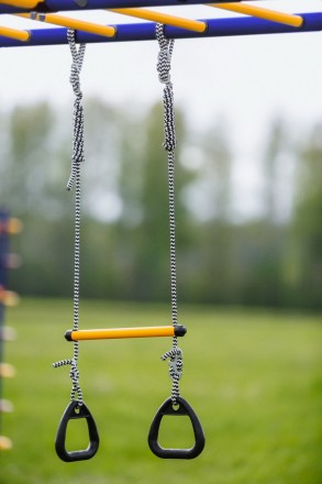 Дачный комплекс "Акробат 2" + ГНЕЗДО качели Romana R 103.19.05 (серый/жёлтый)