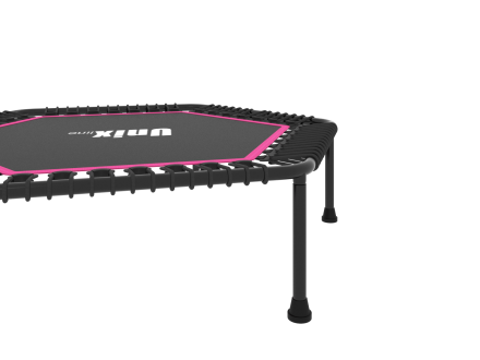 Батут спортивный UNIX Line FITNESS Lite Pink (130 cm)