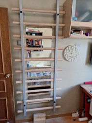 Комбинированная шведская стенка сквозные стойки