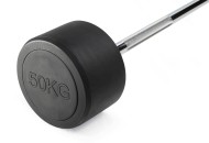 Штанга неразборная обрезиненная 50 кг. Прямой гриф. VictoryFit VF-DX4500 Штанга неразборная обрезиненная 50 кг. Прямой гриф. VictoryFit VF-DX4500