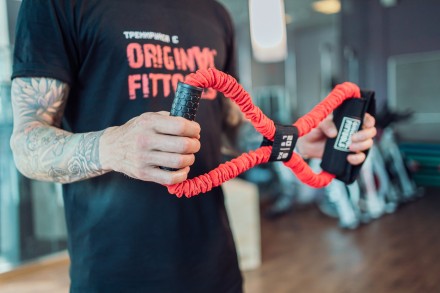 Эспандер-восьмерка сильное сопротивление