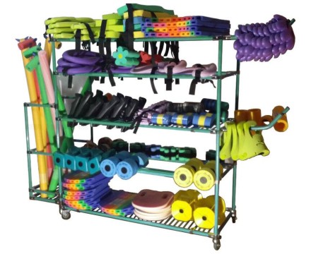 Подставка "Универсал" для хранения акваоборудования, тонкая решетка