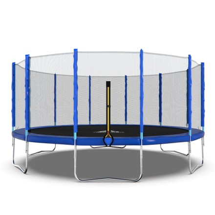 Батут DFC Trampoline Fitness с сеткой 16ft Батут DFC Trampoline Fitness с сеткой 16ft