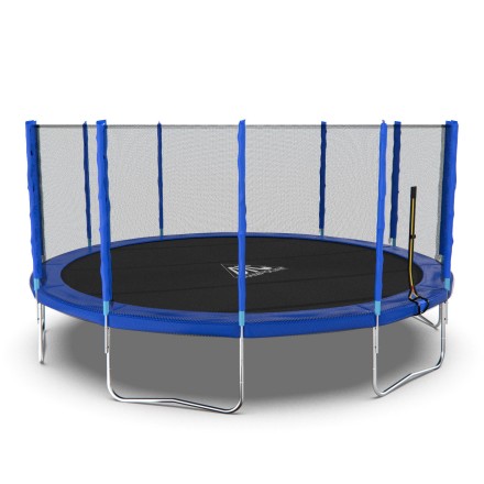 Батут DFC Trampoline Fitness с сеткой 16ft Батут DFC Trampoline Fitness с сеткой 16ft
