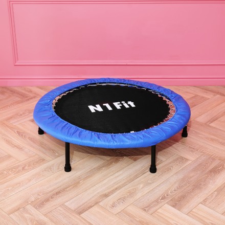 Батут для фитнеса усиленный DFC N1Fit 40'' (102 см) складной Батут для фитнеса усиленный DFC N1Fit 40'' (102 см) складной