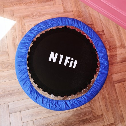 Батут для фитнеса усиленный DFC N1Fit 40'' (102 см) складной Батут для фитнеса усиленный DFC N1Fit 40'' (102 см) складной