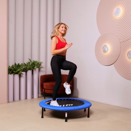 Батут для фитнеса усиленный DFC N1Fit 40'' (102 см) складной Батут для фитнеса усиленный DFC N1Fit 40'' (102 см) складной