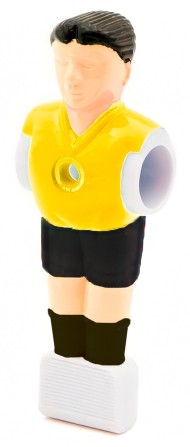 Футболист "Roma / Monaco / Bavaria / Champion Pro / Maccabi (5ф)" (желтый)