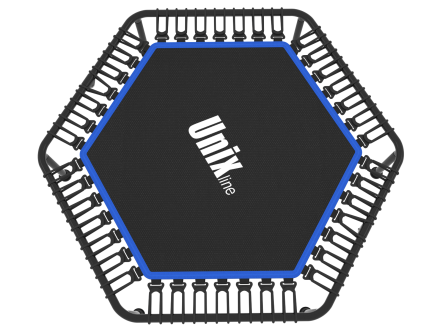 Батут спортивный UNIX Line FITNESS Lite Blue (130 cm) Батут спортивный UNIX Line FITNESS Lite Blue (130 cm)