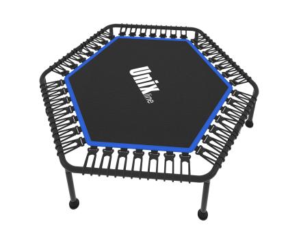 Батут спортивный UNIX Line FITNESS Lite Blue (130 cm) Батут спортивный UNIX Line FITNESS Lite Blue (130 cm)