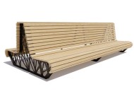 Скамейка уличная «Ессентуки»