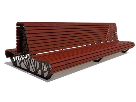 Скамейка уличная «Ессентуки»