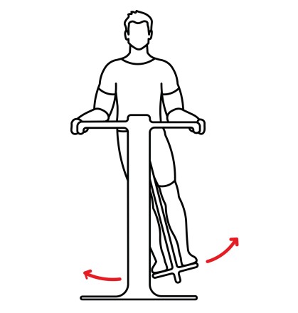 Уличный тренажер 'Маятник' УТ-23 Уличный тренажер 'Маятник' УТ-23