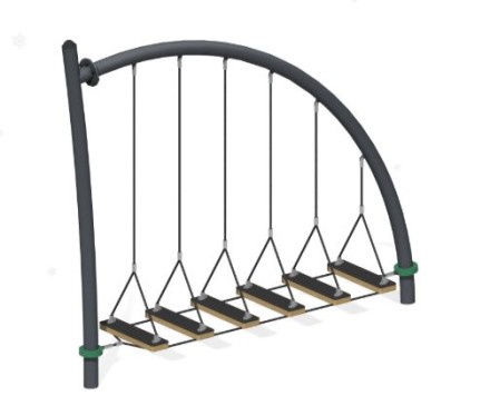 Канатная конструкция "Переход" Канатная конструкция "Переход"