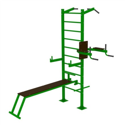 УТК-020 Уличный атлетический комплекс с турником