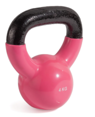 Гиря чугунная винил 4 кг (модель: К-4) VictoryFit VF-KV040