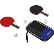 Набор для настольного тенниса KRAFLA S-T1000 (ракетки 2шт., мяч 3шт., чехол)
