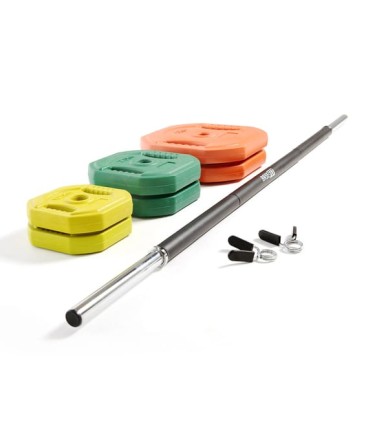 Штанга для бодипампа с разборным грифом BB-711, 19,5 кг Штанга для бодипампа с разборным грифом BB-711, 19,5 кг