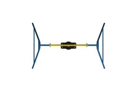 Качели 'Малые' без подвеса КЧ-01М
